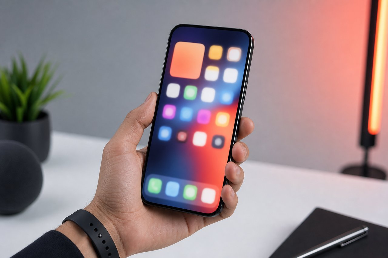 Pantalla de un móvil mostrando la interfaz de HyperOS